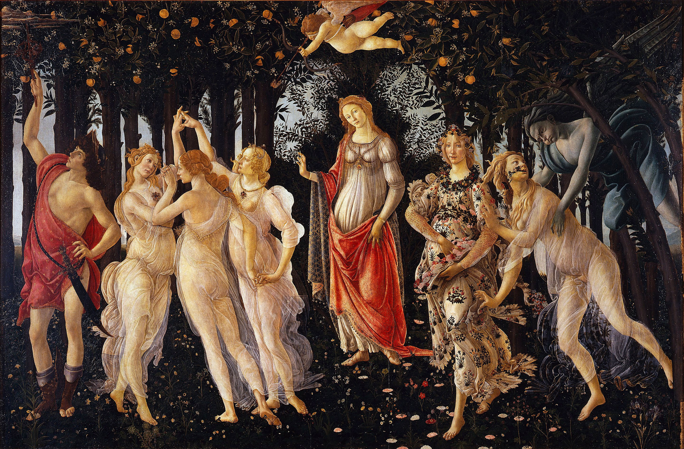 Botticelli Sandro - Der Frühling
