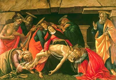 Botticelli Sandro - Pieta