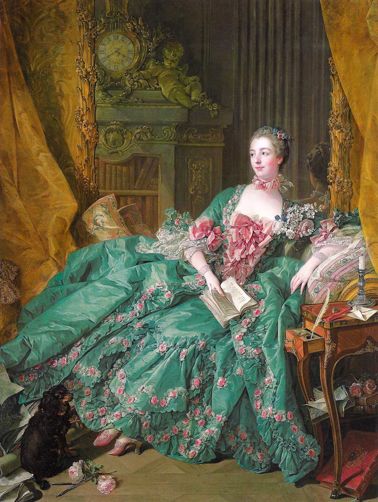 Boucher François  - Madame de Pompadour