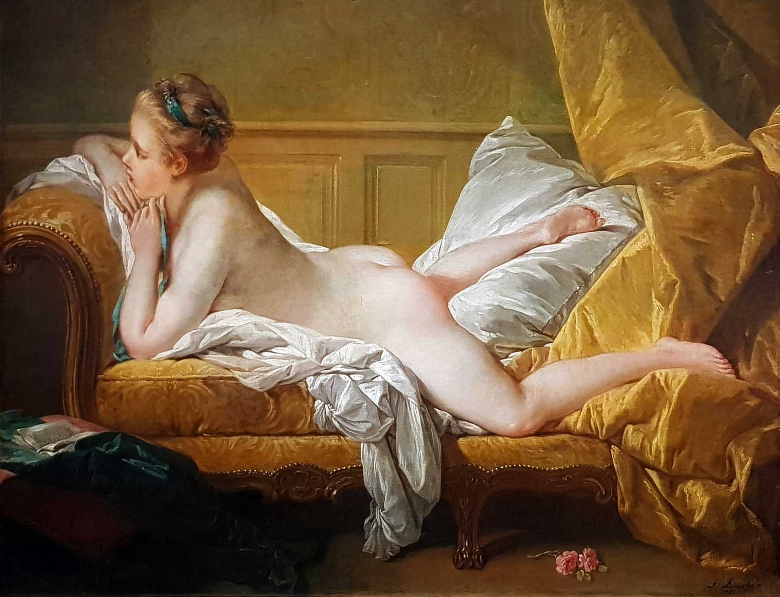 Boucher François - Ruhendes Mädchen