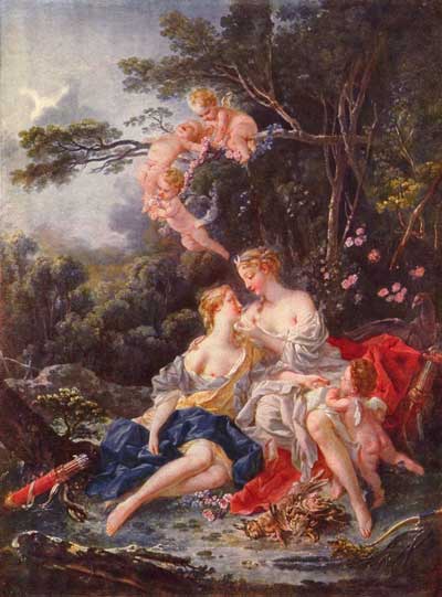 Boucher François - Jupiter und Kallisto