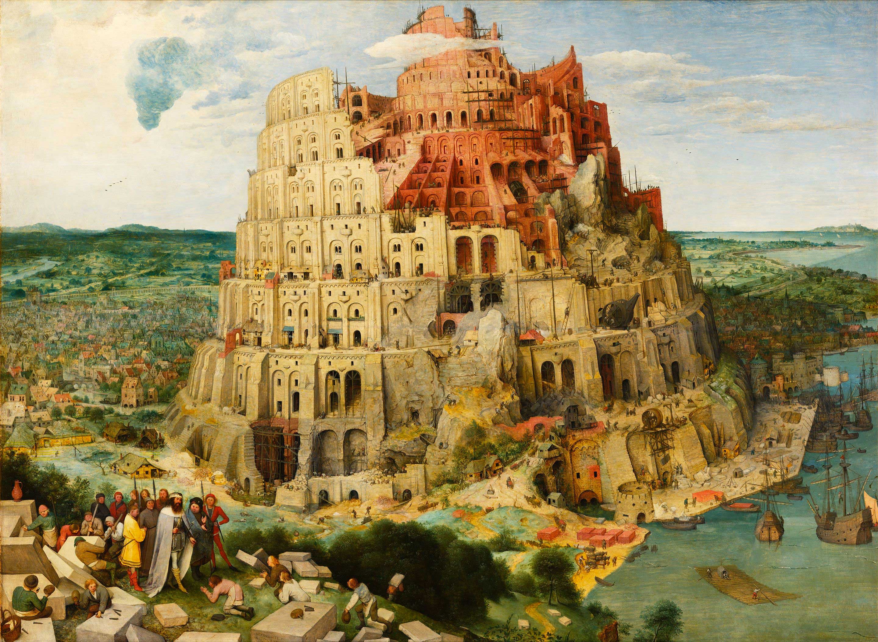 Pieter Bruegel der Ältere - Der Turmbau zu Babel