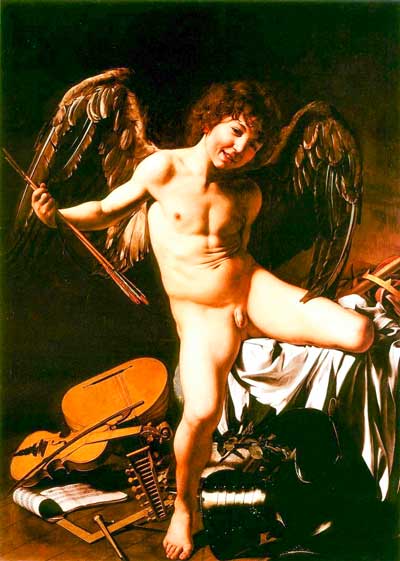 Caravaggio - Amor als Sieger
