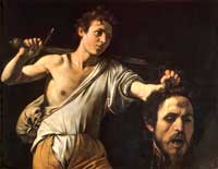 Caravaggio - Opferung Isaaks