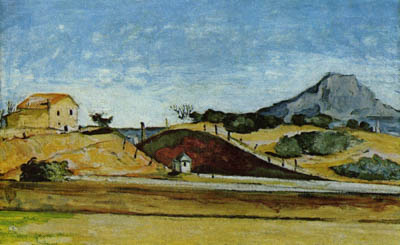 Der Bahndurchstich - Cezanne Paul