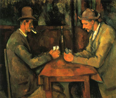 Der Kartenspieler - Cezanne Paul
