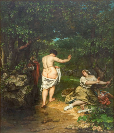 Courbet Gustave - Die Badenden