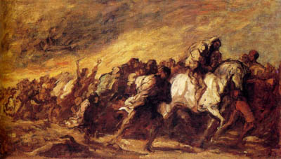 Die Auswanderer - Daumier Honoré