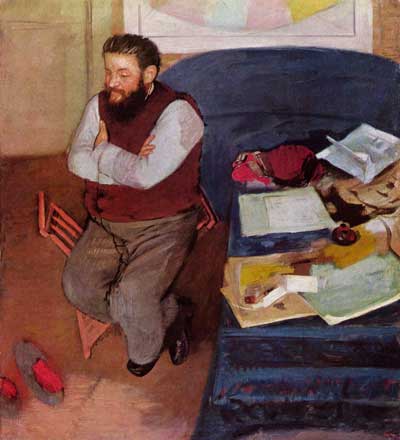 Diego Martelli  - Degas Edgar