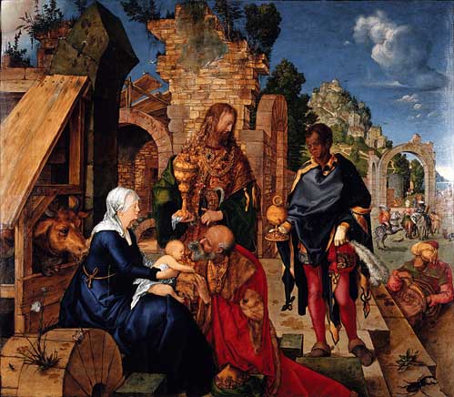 Dürer Albrecht - Anbetung der Könige