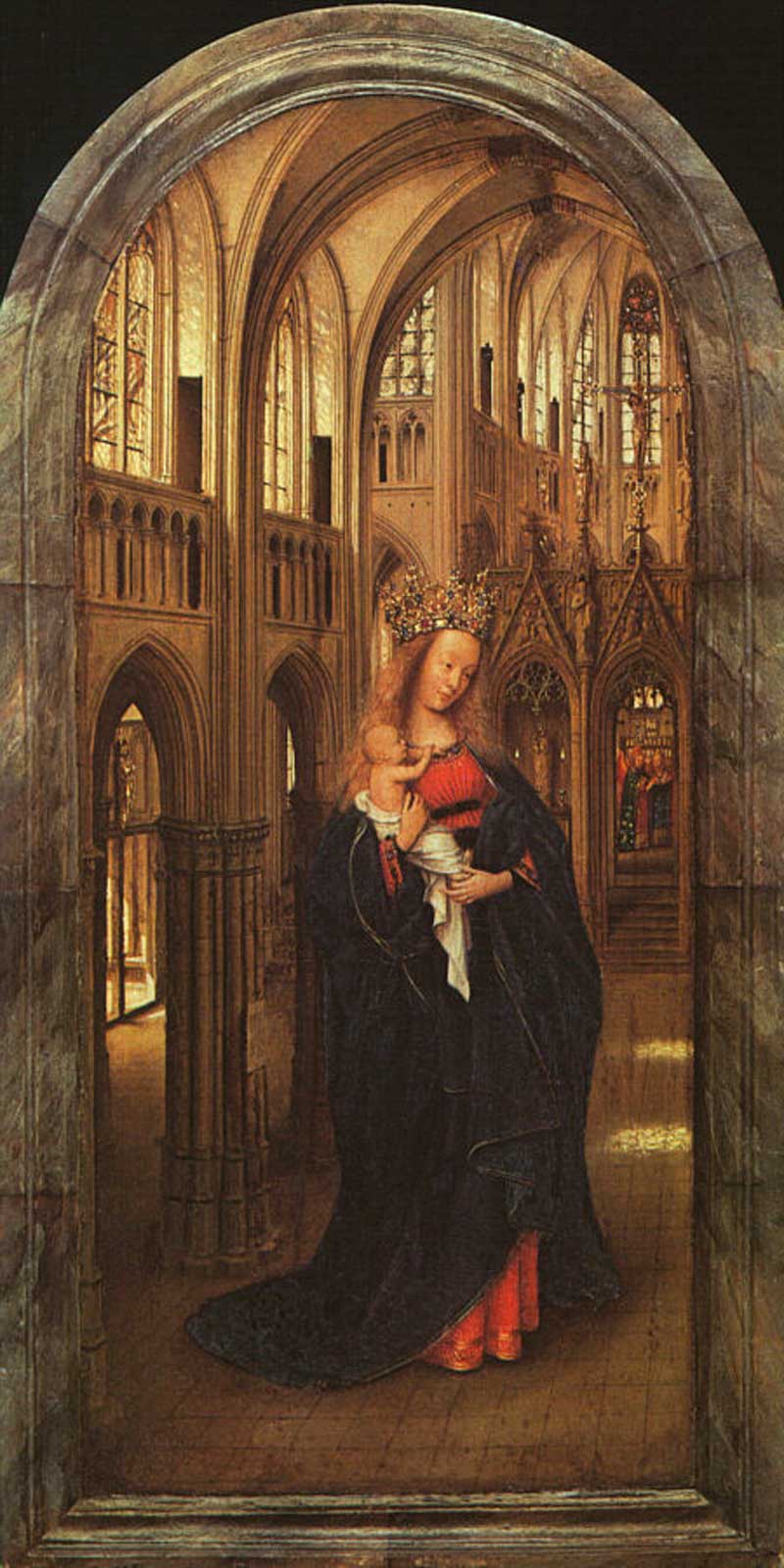 Eyck Jan von - Madonna in der Kirche