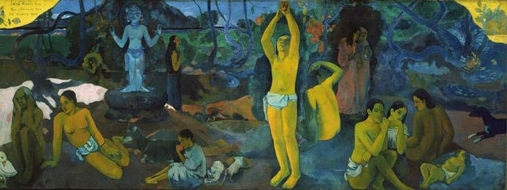 Gaugin Paul - Woher kommen wir  - Was sind wir - Wohin gehen wir