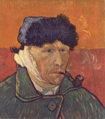 Selbstbildnis mit verbundenem Ohr - Gogh Vincent van