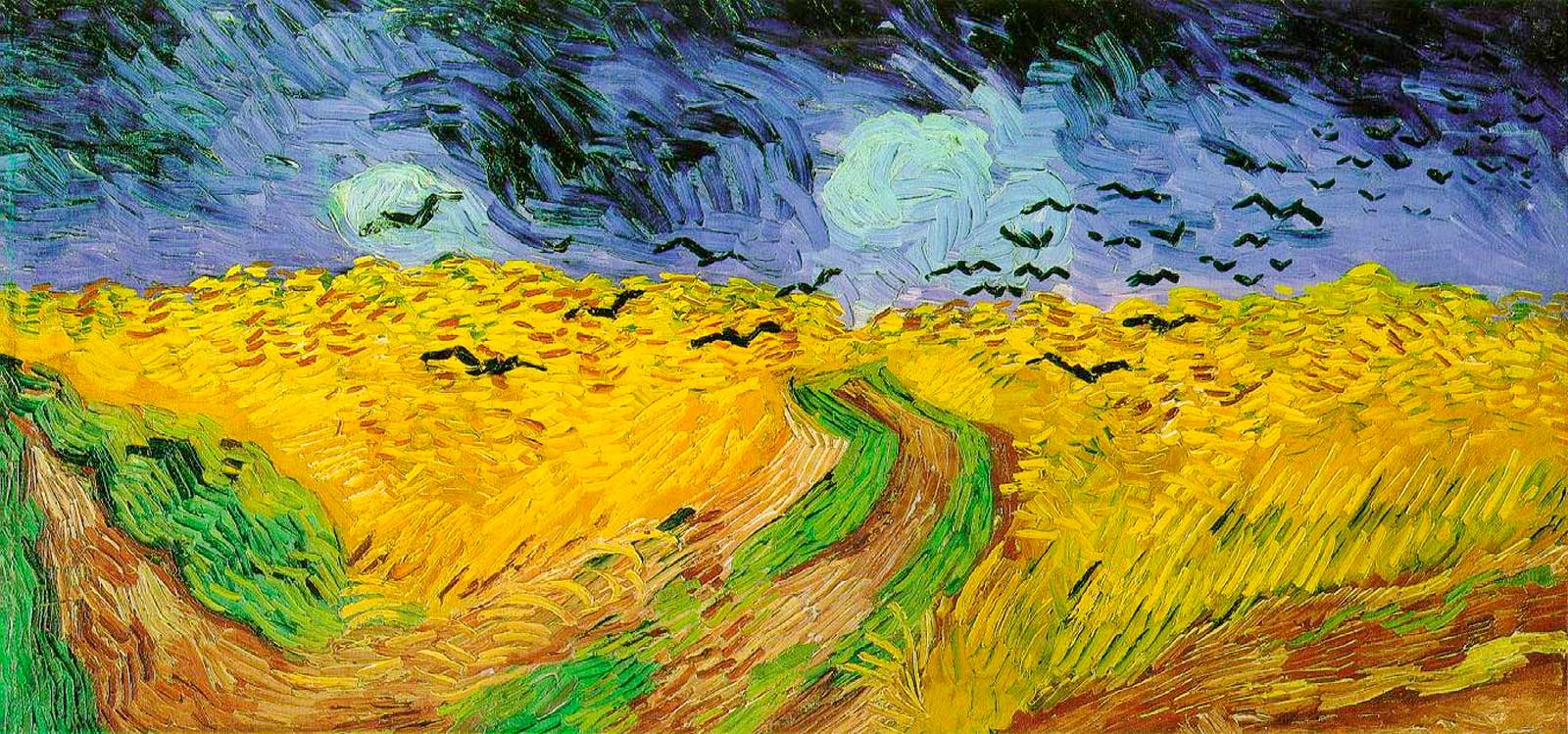 Gogh Vincent van - Kornfeld mit Krähen