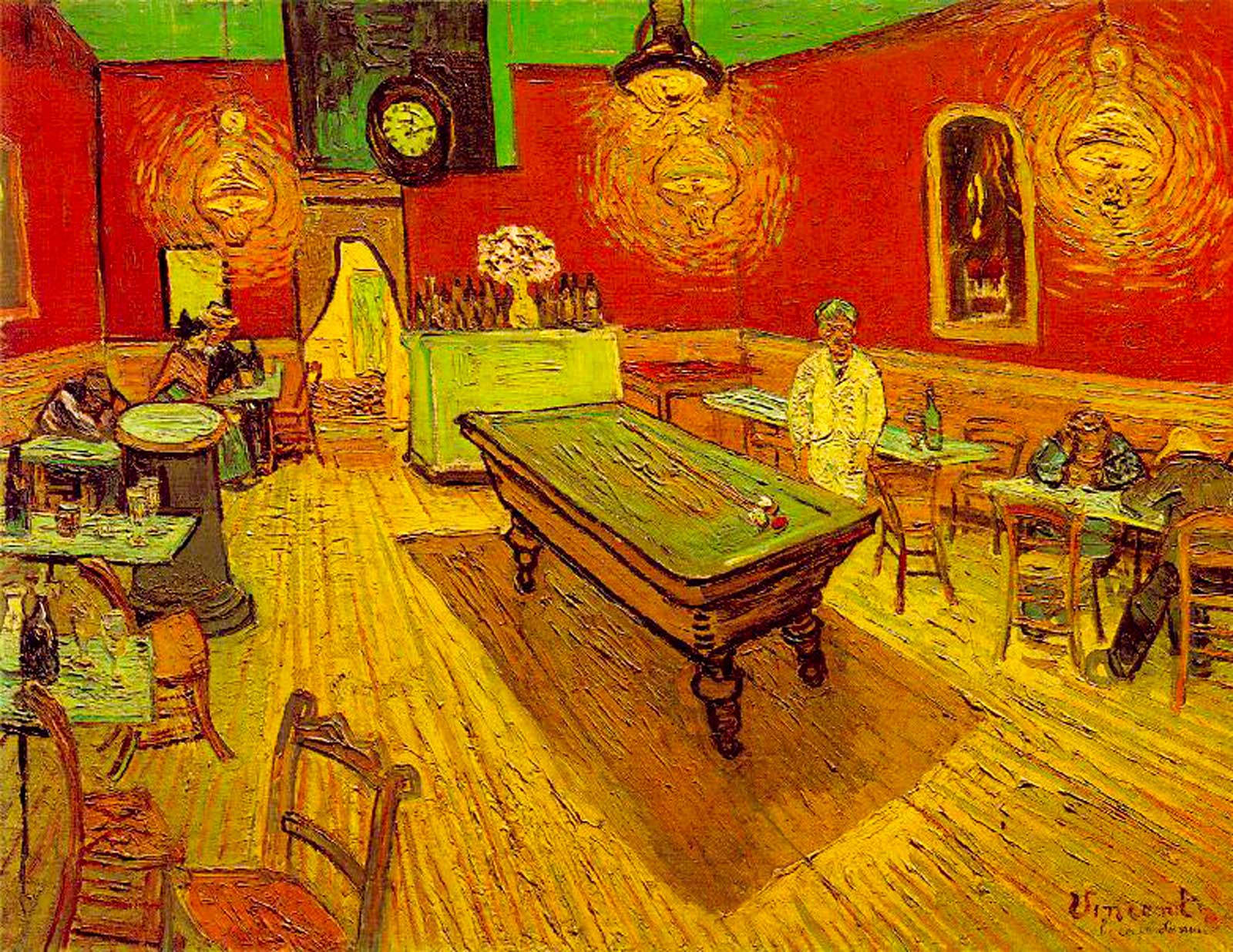 Gogh Vincent van - Das Nachtcafé