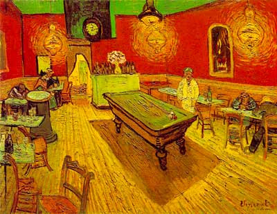 Das Nachtcafé - Gogh Vincent van