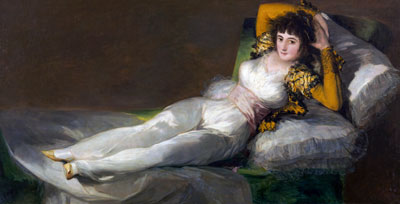 Die bekleidete Maja - Goya Francisco de