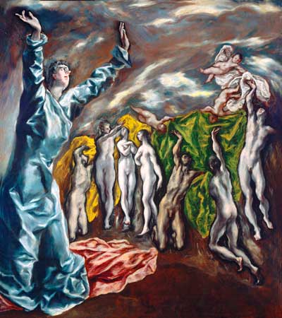 El Greco - Die Öffnung des fünften Siegels
