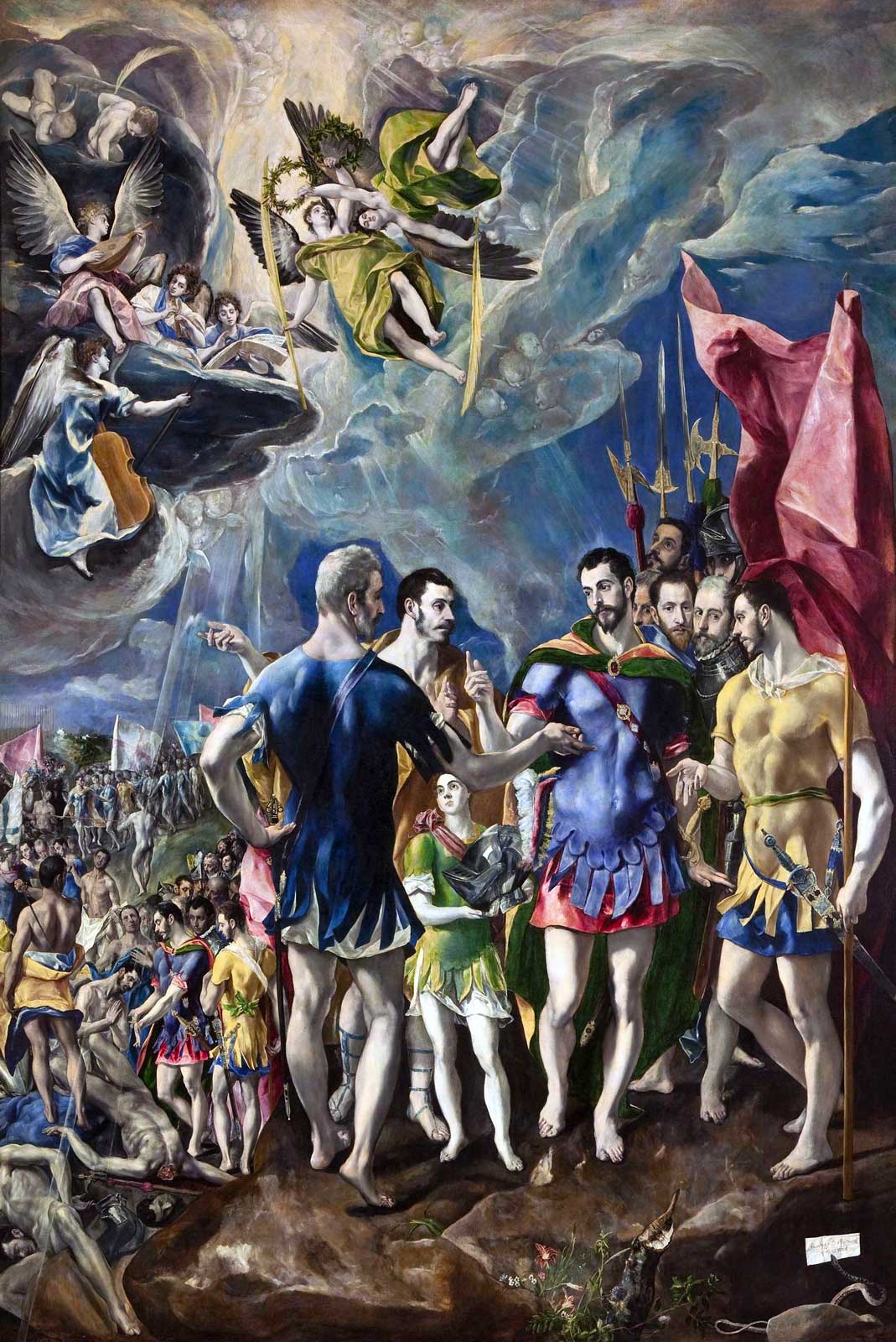 El Greco - Martyrium des Heiligen Mauritius