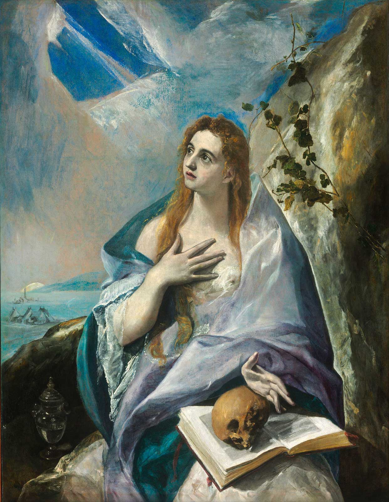 El Greco - Die büßende Maria Magdalena
