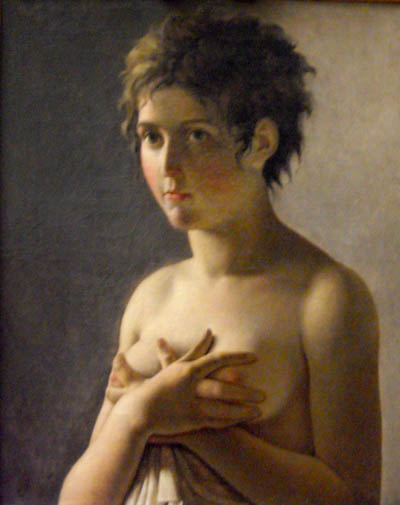 Guerin Pierre-Narcisse - Jeune fille en buste