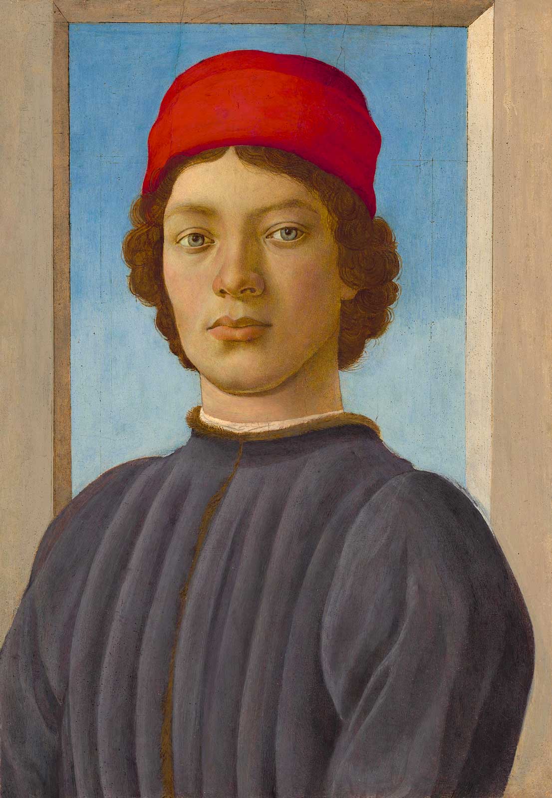 Filippino Lippi - Porträt eines jungen Mannes