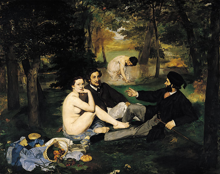 Manet Edouard - Frühstück im Grünen