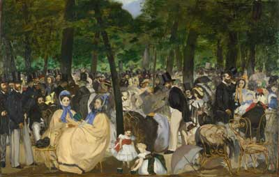 Konzert in den Tuilerien - Manet Edouard