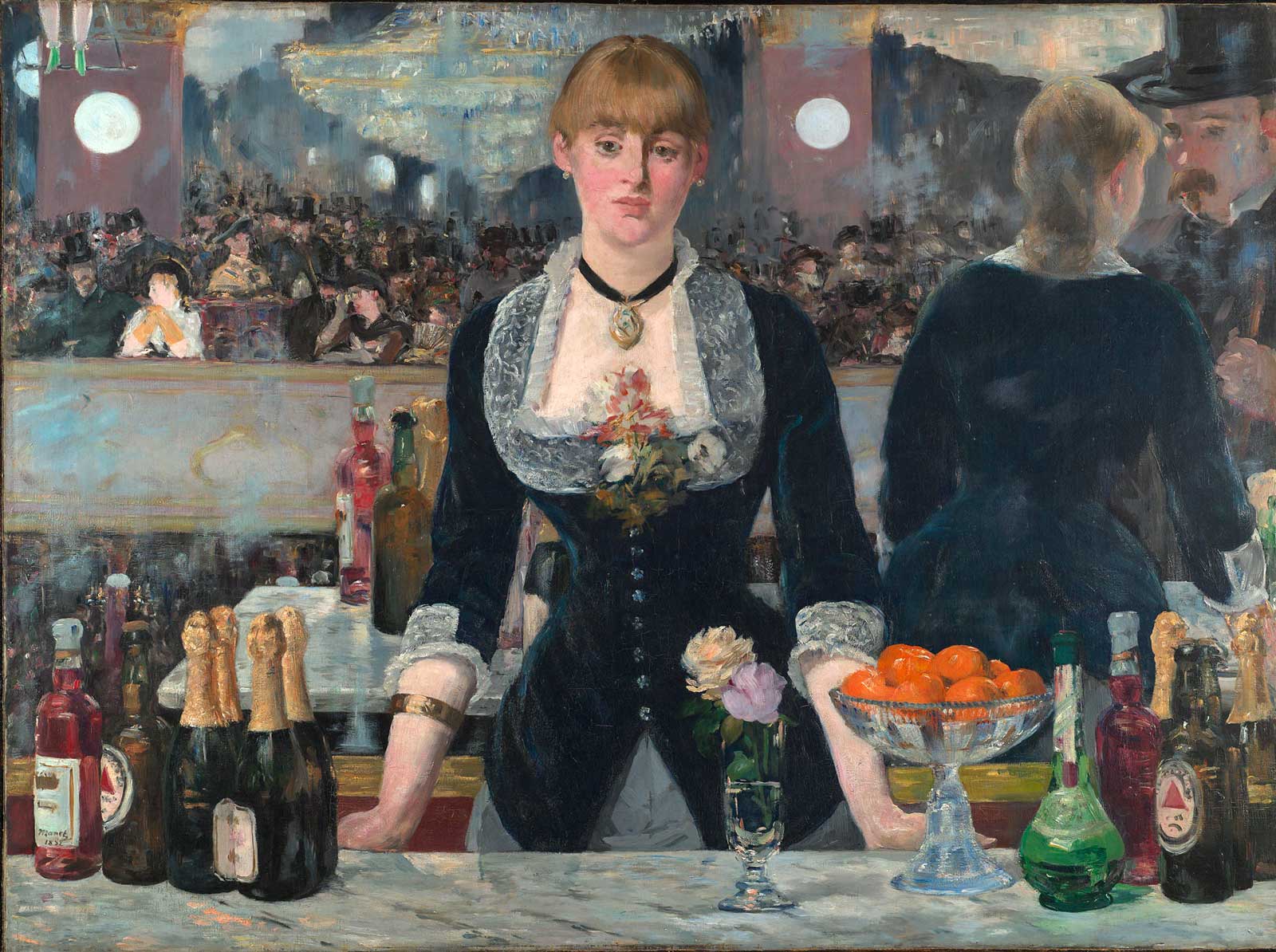 Manet Edouard - Bar in den Folies Bergère