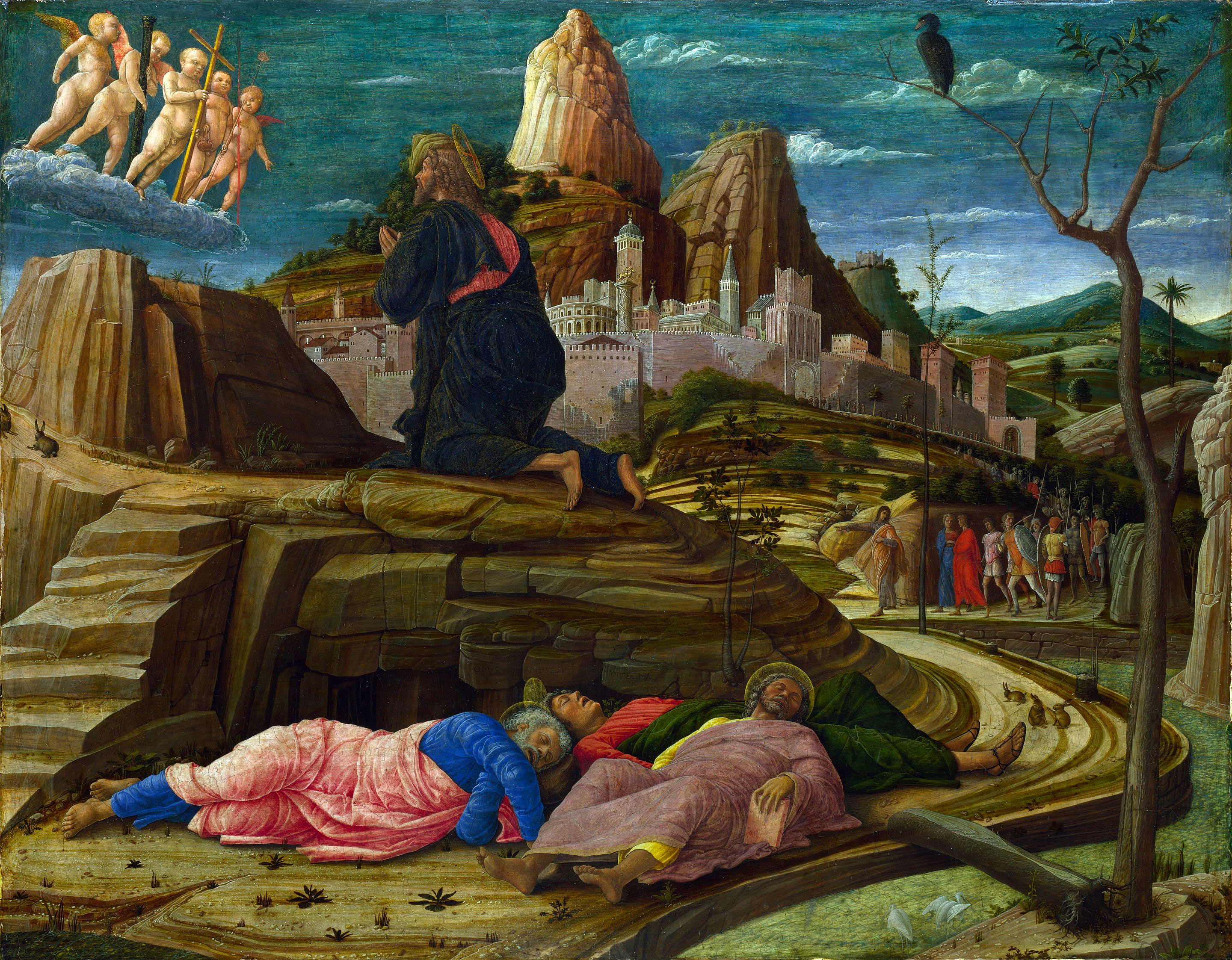 Mantegna Andrea - Ölbergszene