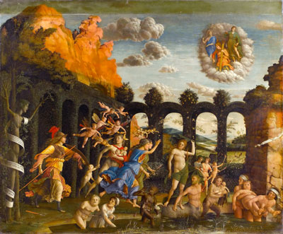Mantegna Andrea - Der Sieg der Tugend