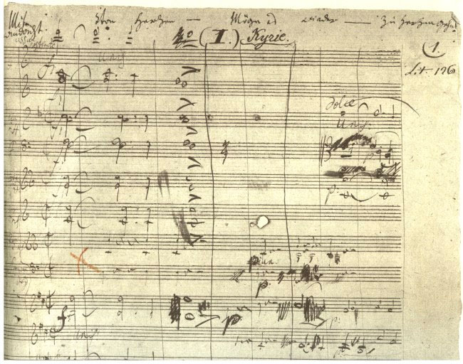 Beethoven Ludwig van - Missa solemnis