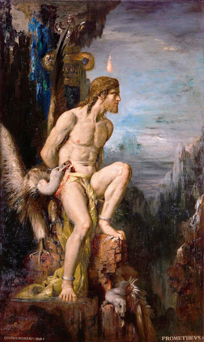 Prometheus - Moreau Gustave