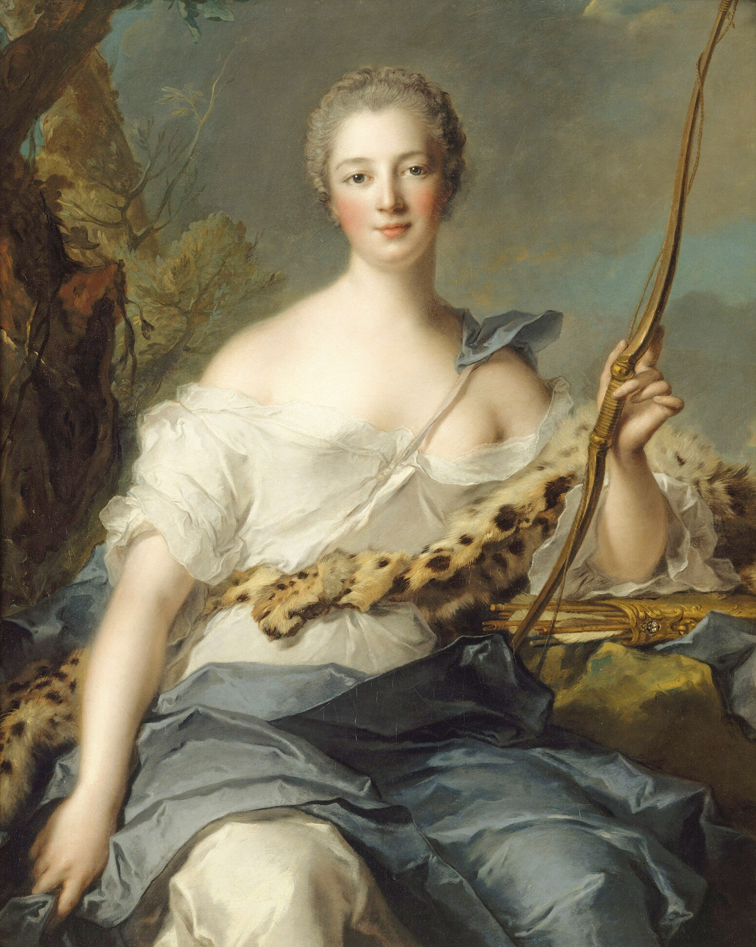 Nattier Jean-Marc - Madame de Pompadour als Diana