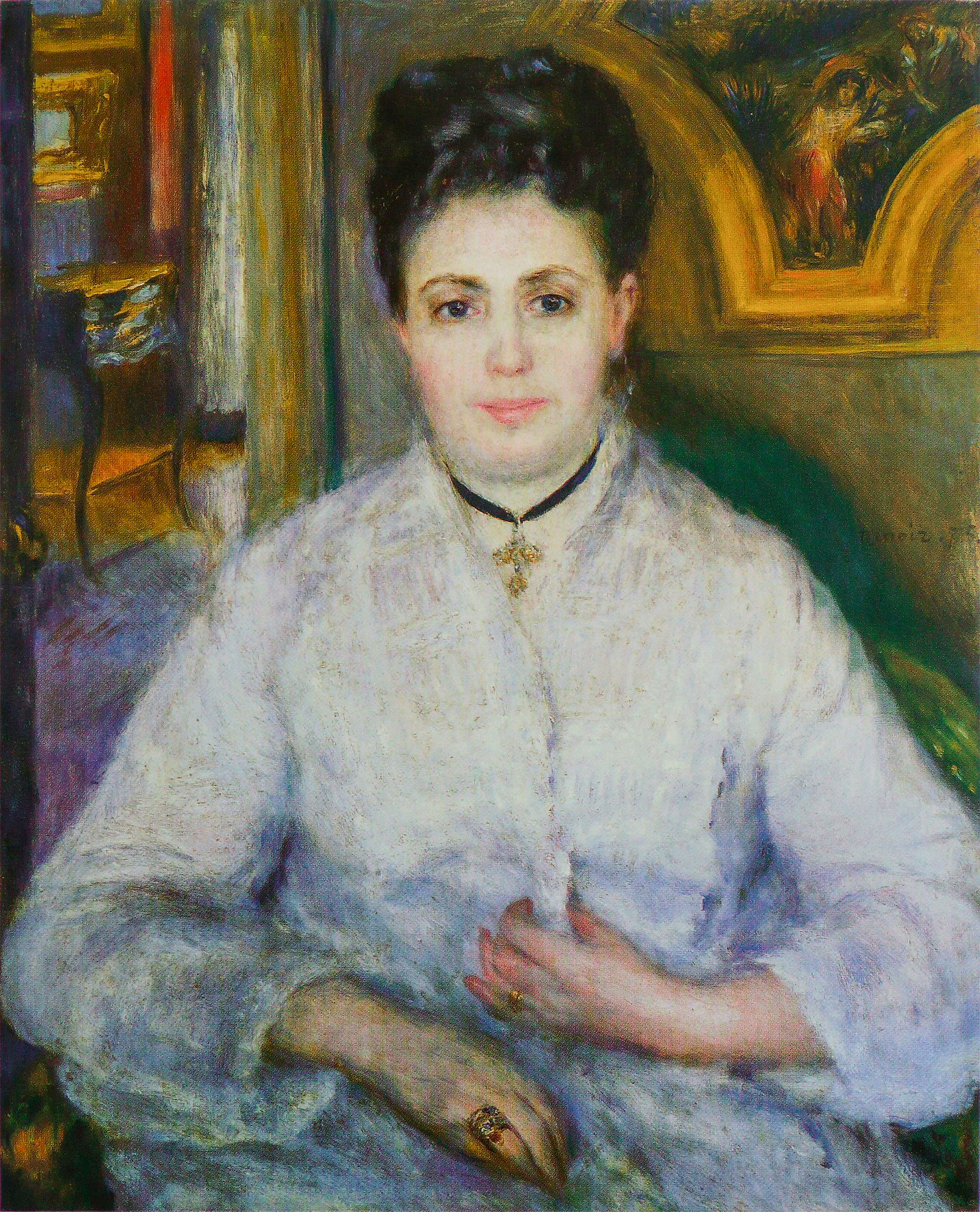 Renoir Auguste - Madame Victor Chocquet