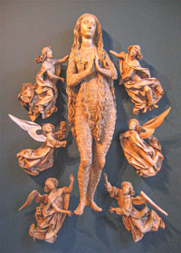 Riemenschneider Tilmann - Heilige Magdalena von Engeln erhoben