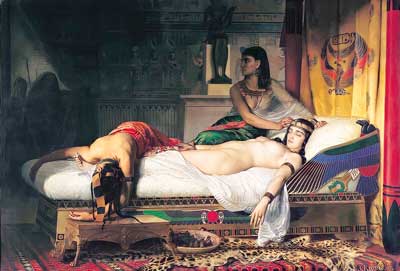 Rixens Jean-André - Der Tod von Kleopatra