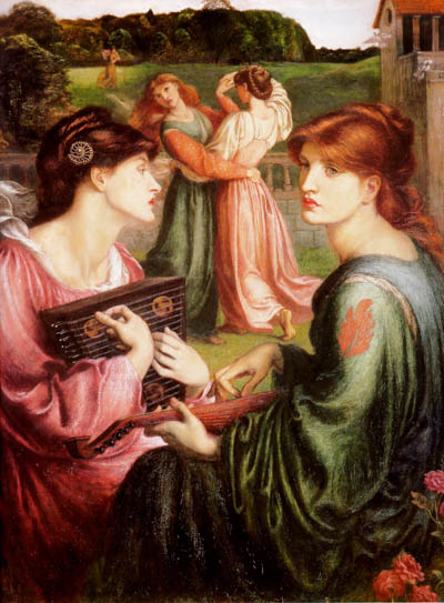 Rossetti Dante Gabriel - Die schattige Wiese