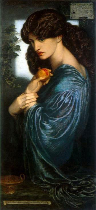 Rossetti Dante Gabriel - Proserpine