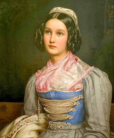 Porträt von Helene Sedlmayr - Stieler Joseph Karl