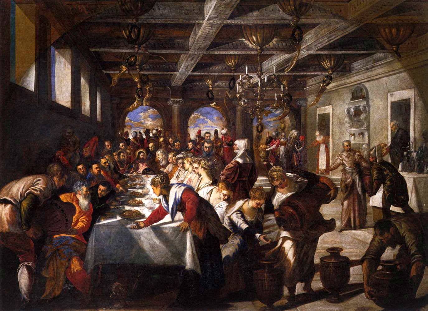 Tintoretto Jakobo - Hochzeit zu Kana