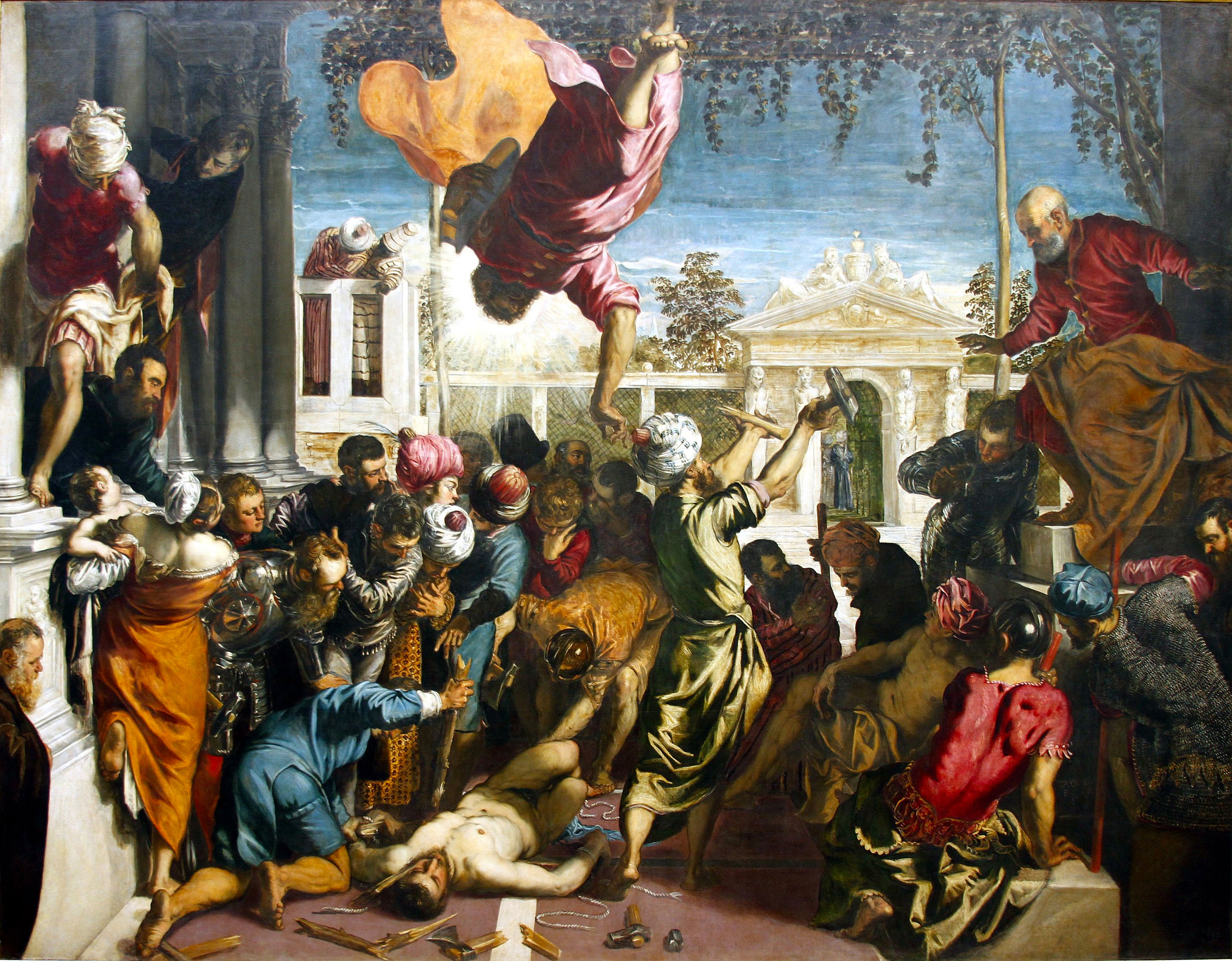 Tintoretto Jakobo - Der hl. Markus befreit eien Sklaven