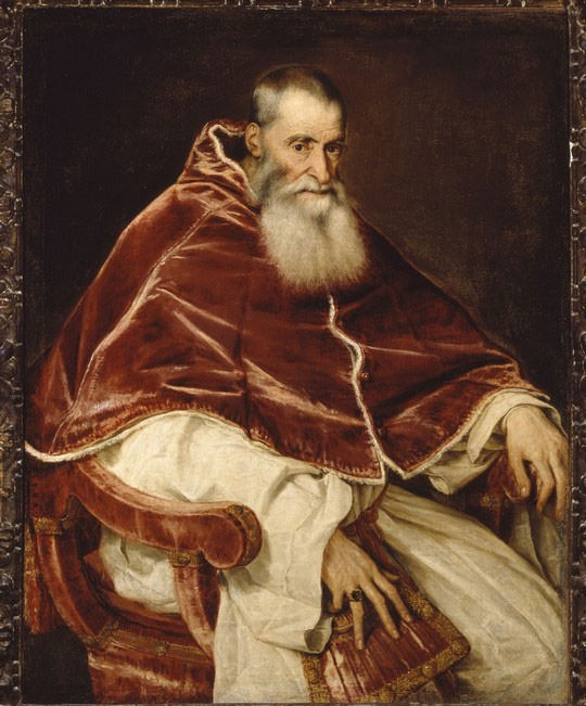 Tizian  - Papst Paul III.