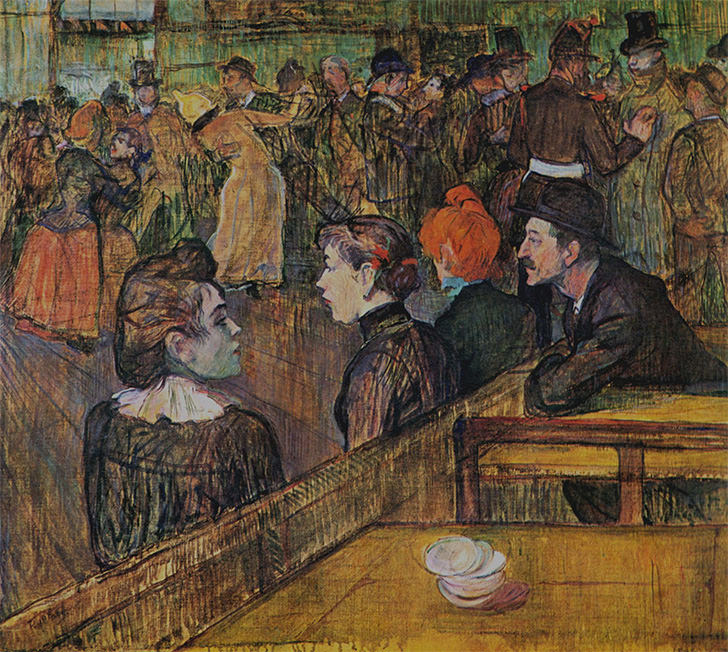 Toulouse-Lautrec Henri - Moulin de la Galette