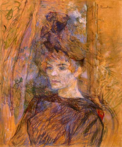 Porträt der Suzanne Valadon - Toulouse-Lautrec Henri