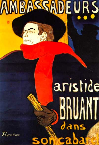 Aristide Bruant - Toulouse-Lautrec Henri