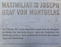 Sander Karin - Gedenktafel für Montgelas