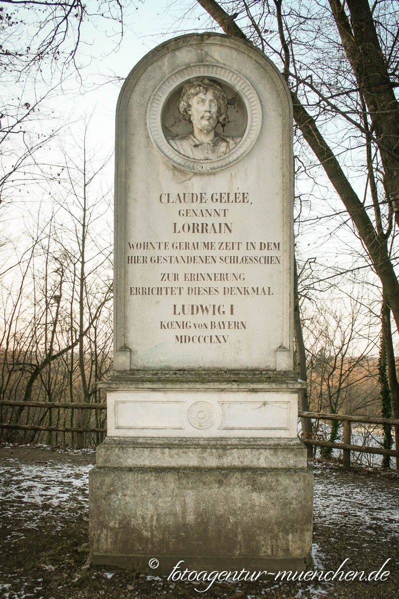 Gedenkstein für Claude Lorrain