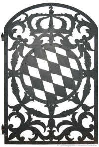 Metalltüre der Wittelsbacher Gruft