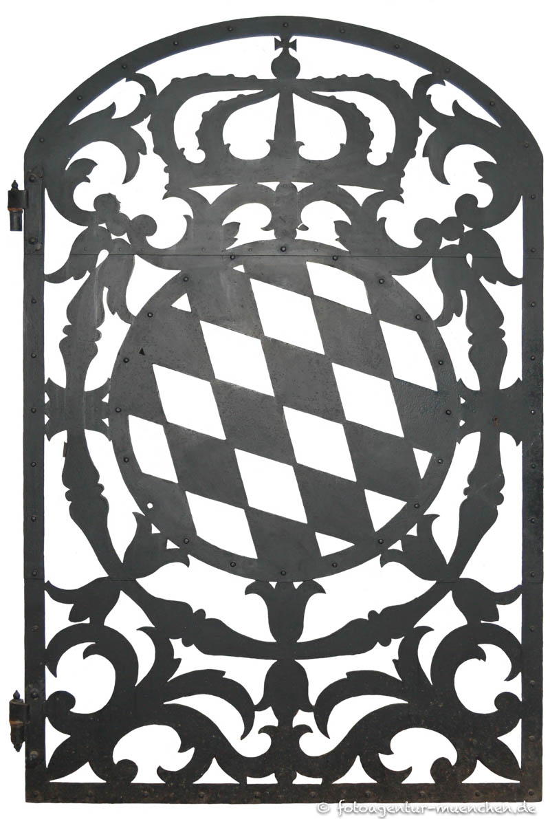 Metalltüre der Wittelsbacher Gruft